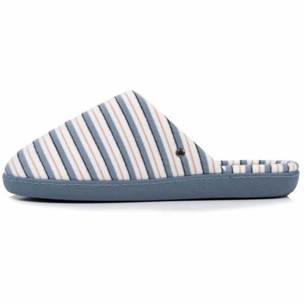 Isotoner - Chaussons mules Femme Rayure marinière – Image 3