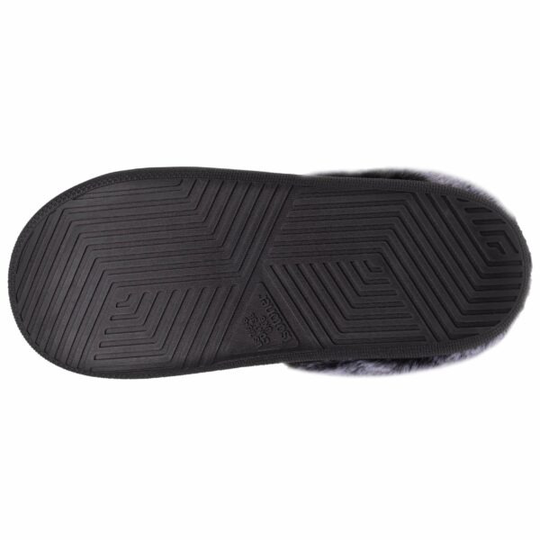 Isotoner - Chaussons mules Femme BLOUP Noir – Image 3