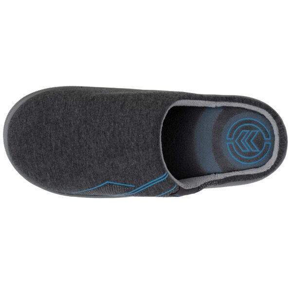 Isotoner - Chaussons mules Homme BLOUP Gris sport – Image 2