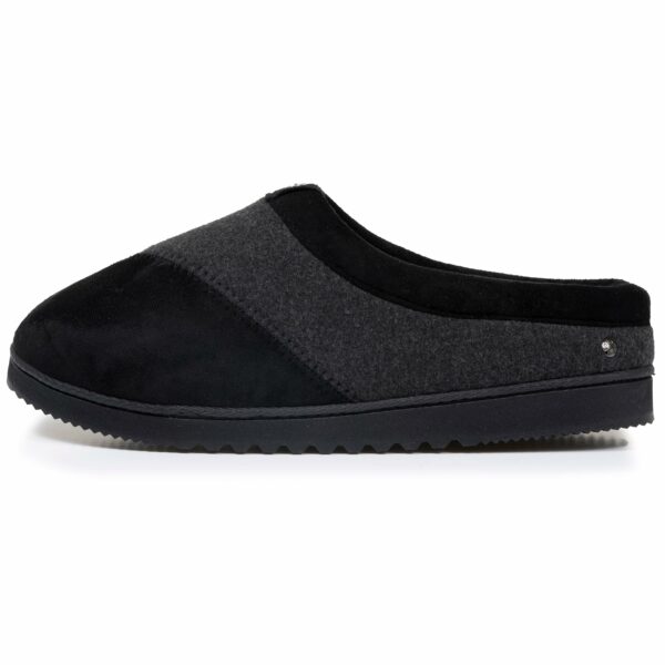 Isotoner - Chaussons mules Homme Dégradé gris – Image 3