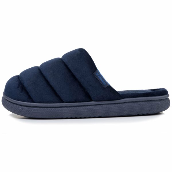 Isotoner - Chaussons mules Homme Xtra BLOUP Marine – Image 2