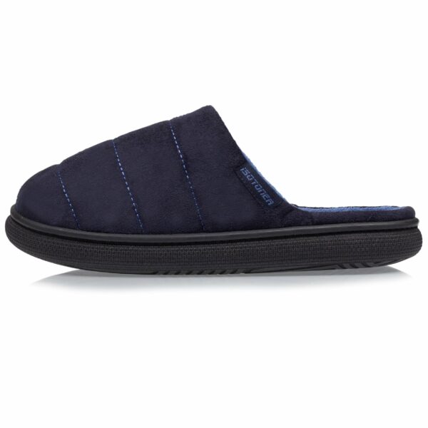 Isotoner - Chaussons mules Homme BLOUP Marine – Image 2