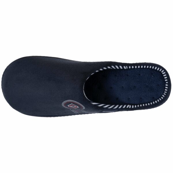 Isotoner - Chaussons mules Homme logo Marine