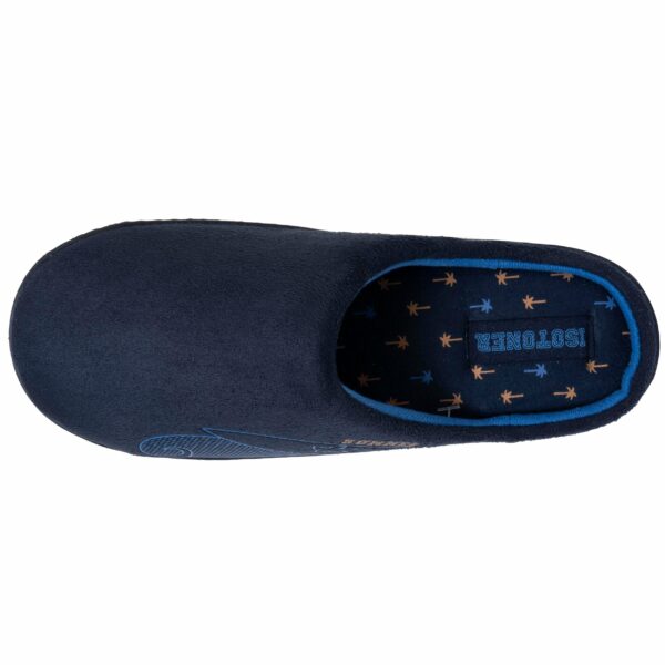 Isotoner - Chaussons mules Junior Marine Surf