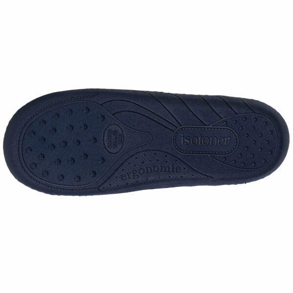 Isotoner - Chaussons mules Junior Marine Surf – Image 3