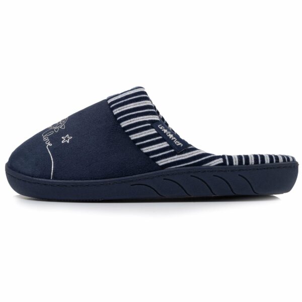 Isotoner - Chaussons mules Junior Marine Tortue – Image 2