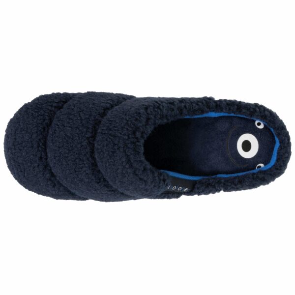 Isotoner - Chaussons mules Junior Marine matelassé