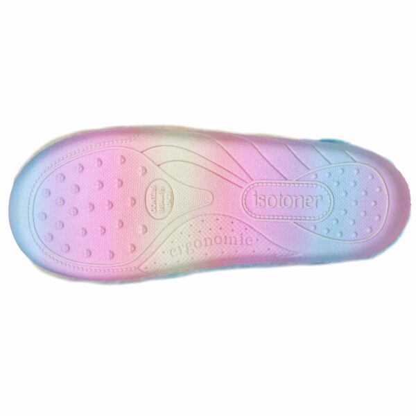 Isotoner - Chaussons mules Junior Multico Rose – Image 3