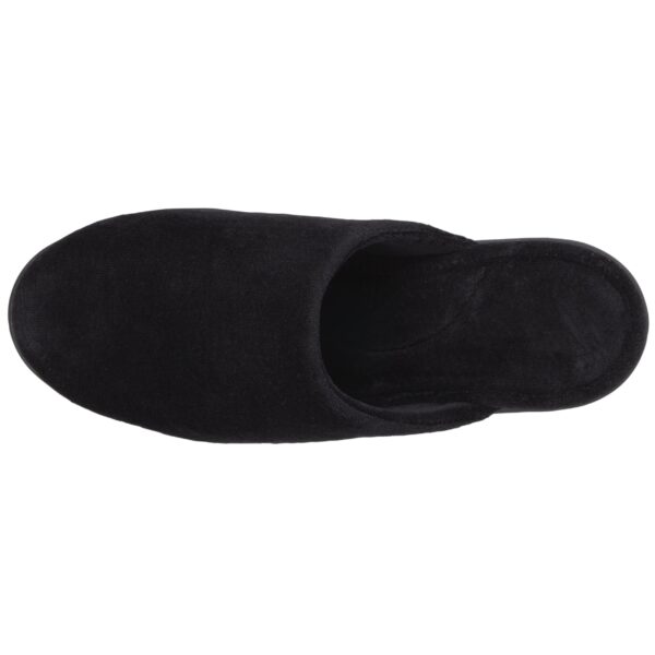 Isotoner - Chaussons mules Femme grand confort Noir