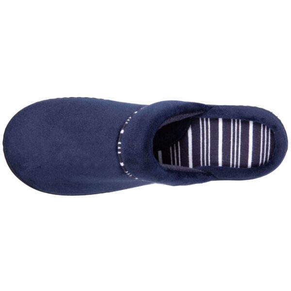Isotoner - Chaussons mules Femme ergonomiques Marine