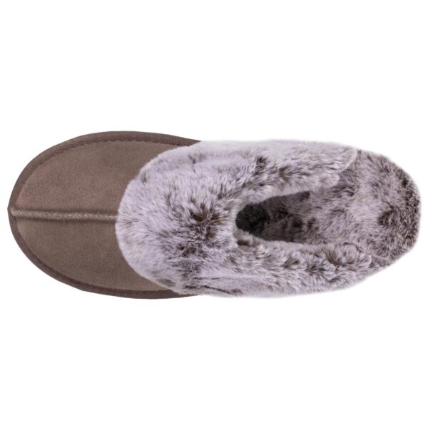 Isotoner - Chaussons mules Femme Taupe