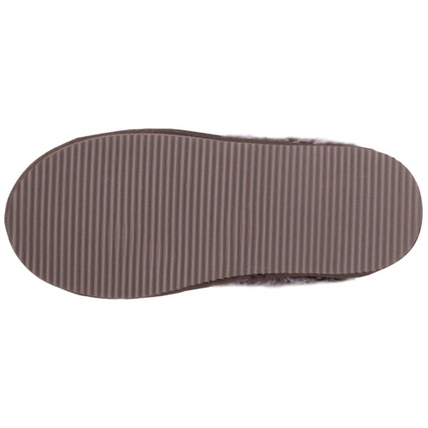 Isotoner - Chaussons mules Femme Taupe – Image 3