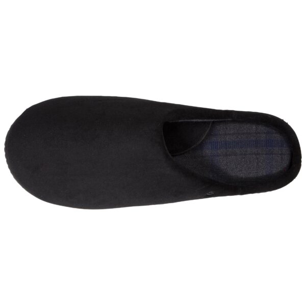 Isotoner - Chaussons mules Homme Noir