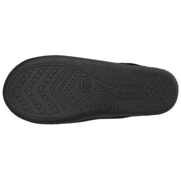 Isotoner - Chaussons mules Homme Noir – Image 3