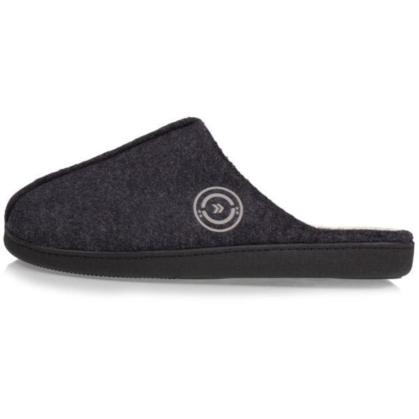 Isotoner - Chaussons mules recyclées  Homme Marine – Image 2