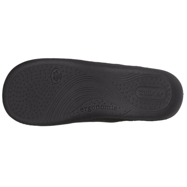 Isotoner - Chaussons mules XTRA Confort Homme Noir – Image 3