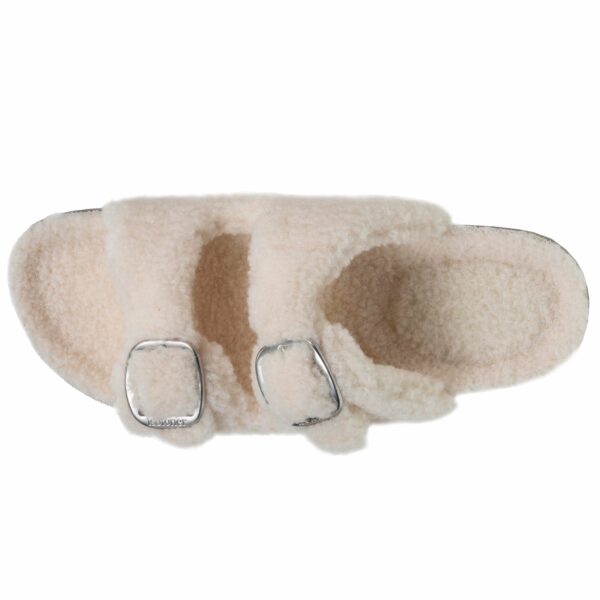 Isotoner - Chaussons sandales Femme Ivoire – Image 2