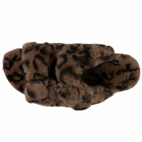 Isotoner - Chaussons sandales Femme Léopard