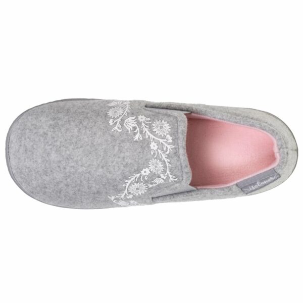 Isotoner - Chaussons sans-gênes Junior arabesques Gris chiné