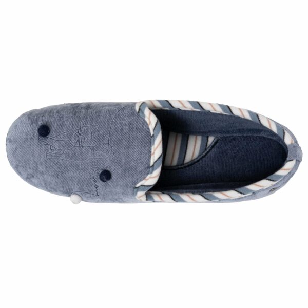 Isotoner - Chaussons slippers Femme Bleu denim – Image 2