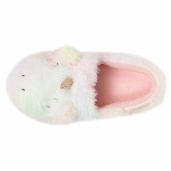 Isotoner - Chaussons slippers Fille Licorne Multicolor