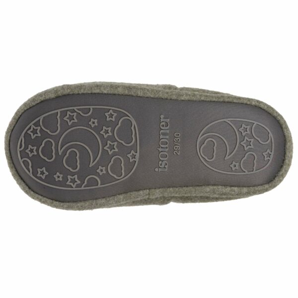 Isotoner - Chaussons slippers Garçon Dinosaure Kaki chiné – Image 3