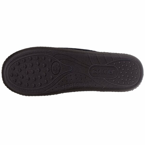 Isotoner - Chaussons mules Femme Noir – Image 3
