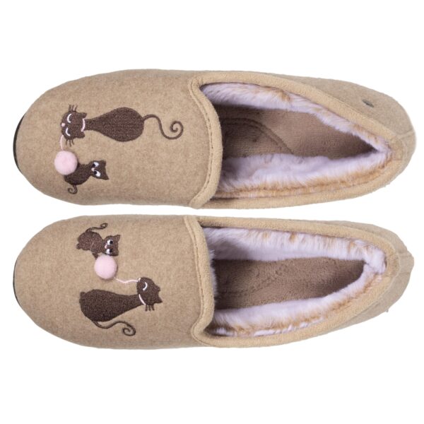 Isotoner - Chaussons charentaises Femme Beige
