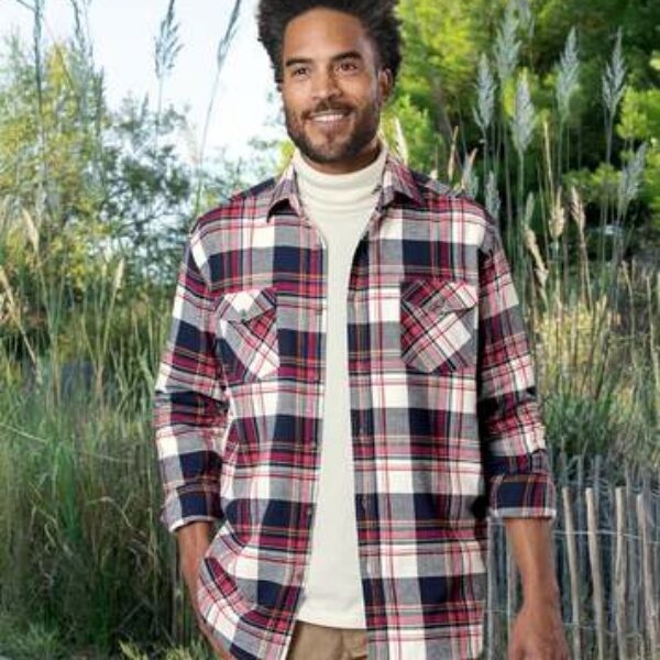 Chemise Flanelle à Carreaux Esprit Bûcheron
