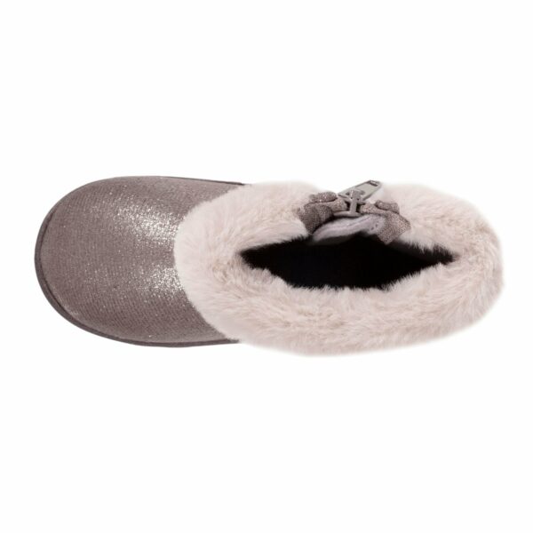 Isotoner - Chaussons bottillons zip Bébé Gris irisé